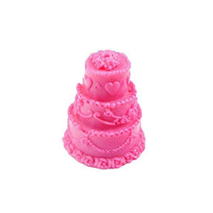 RKPM HOMES Cake Shape Candle Molds I 3D Fondant Pillar Silicone Plaster Epoxy Mould I for DIY Handmade Chocolate, Cake Décor, Aromatherapy, Soap, Resin Art Craft Making, Home Party Decoration