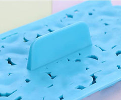 RKPM HOMES Cake Fondant Embossing Mould, Lace Flower Cookie Cutter Set, Diamond Shaped Biscuit Molds, Cake Fondant Cupcake Decorating Tool(Round Flower)