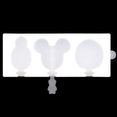 RKPM HOMES Lollipop Silicone Candy Mold Silicon Chocolate Lollipop Moulds (Cartoon Shap Candy Mold)