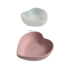 RKPM HOMES Coaster Mould I Silicone Epoxy Resin Casting Tray I Bowl Mold for DIY Homemade Ornament Art Crafts Jewelry Storage Box Ring Trinket Container Candle Holder Home Decoration (Heart)