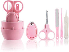 RKPM HOMES Baby Grooming Kit|Hair Brush & Manicure Set For Toddler Soft Bristles Brush|With Scissors/Nail Clipper|Healthcare Daily Hygiene Set|Kids Gift Travel Bath For Boy Girl-Set Of 5,Multicolor