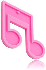 RKPM HOMES Silicone Fondant Mold Chocolate Candy Gumpaste Sugarcraft Cake Decorating Tools Paper Clay Mold (Music Symbol Shape)