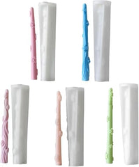 RKPM HOMES Candle Stick Mold I 3D Long Rod Pillar Silicone Epoxy Mould I for DIY Handmade Ornament Cake Décor Aromatherapy Soy Wax Resin Art Craft Making Home Table Decoration (Tulip)