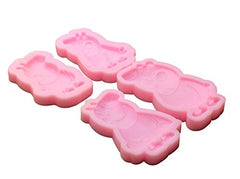 Silicone Fondant Mold Chocolate Candy Gumpaste Sugarcraft Cake Decorating Tools Paper Clay Mold (Pig Shape)