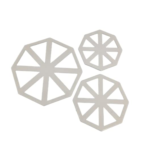 RKPM HOMES 3 Pcs Triangle Flag Shape Chocolate Mould | 3D DIY Fondant Silicone Candy Mold | Baking Tools for Cake Chocolate Candy Ice Jelly Soap | Cake Baking Moulds – Grey