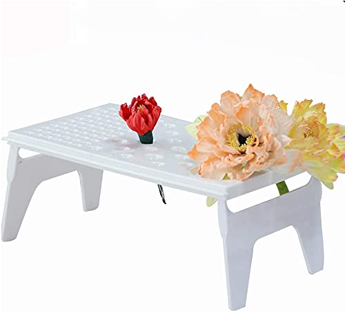 RKPM HOMES Fondant Flower Drying Rack | Foldable Gum Paste Air Dry Stand | Sugarcraft Fondant Flowers Rack | Cake Decorating Supplies | Baking Tools for Cakes – White