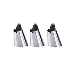 RKPM HOMES® Finger Guard for Cutting Finger Hand Protector Guard, Stainless Steel Finger Guard Cutting Protector Kitchen Safe Slice Tool, Avoid Hurting When Slicing, Chopping and Dicing (3 Pcs)