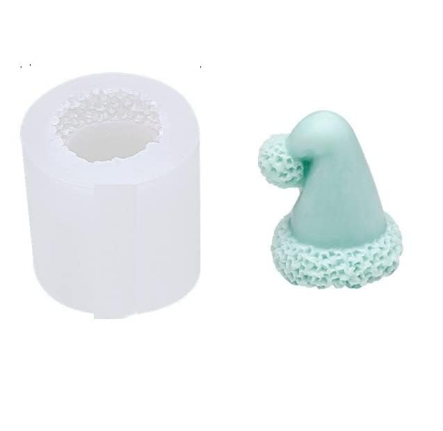 RKPM HOMES Candle Mold I 3D Fondant Silicone Scented Wax Mould I Special for Christmas Succulent Molds for DIY Handmade Aromatherapy Ornament Soap Cake Décor, Resin Art Craft (Cap (656))
