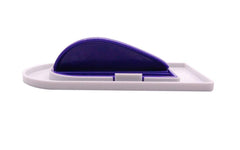 RKPM HOMES Cake Candy Pastry Decorating Icing Smoother Cream Scraper Fondant Polisher Finisher Cake Baking Finishing Tools/Fondant Smoothener Cream Spreading (Purple Handle)
