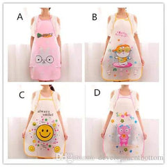 RKPM Cute Kitchen Waterproof Cooking Apron for Women Girlfriend Mix Print 3 Pcs