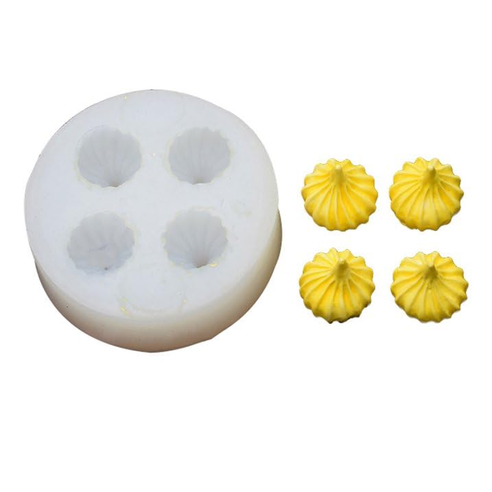 RKPM HOMES Cookie Fondant Mold I 3D Silicone Donut Mould I for DIY Handmade Sugarcraft Cake Decoration, Polymer Clay, Candy, Cupcake, Jelly, Muffin, Soap Resin Wax Making (Small Modak)