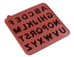 RKPM HOMES Silicone Chocolate Mold Candy Mold Jelly Ice Cube Tray Muffin Sugar Craft Fondant Mold Mould Cake Decorating Tools (ABCD Square Mold)