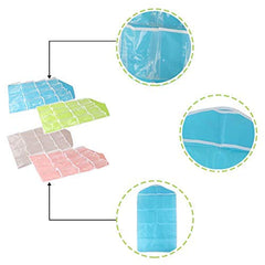 RKPM 16 Grids Pouch Clothes Sock Underwear Bra Hanging Storage Bag Organizer - Blue
