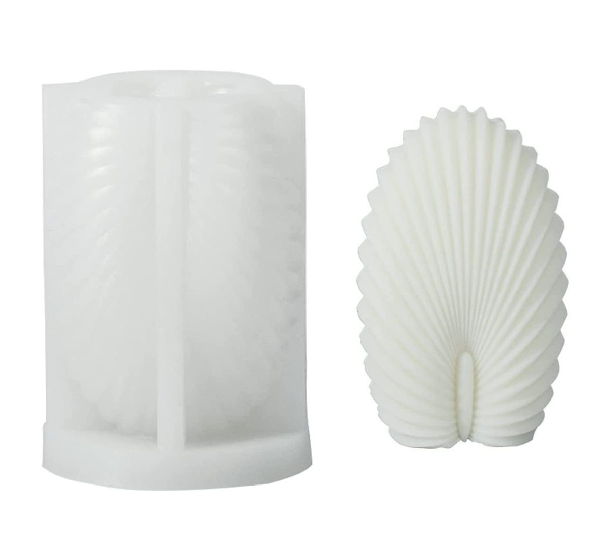 RKPM HOMES Crown Shaped Candle Mold I 3D Fondant Cylindrical Pillar Geometric Silicone Epoxy Mould I for DIY Handmade Ornament Chocolate, Cake Décor, Aromatherapy, Soap, Resin Art Craft Making