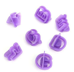 RKPM HOMES 40 PCS Small Alphabet Cookie Cutters Cake Number Symbol Cutter and 8 PCS Fondant Tools for Baking Decorating Tools (48 Pcs Set)