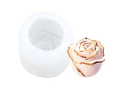 RKPM HOMES Rose Shape Ice Cube Mold I Multi-Purpose Reusable 3D Flower Ice Cream Mould I for DIY Handmade Chocolate Cake Décor Aromatherapy Soap Resin Candle Candy Cupcake Cocktail Party (1 Inch)