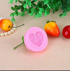 RKPM HOMES 3D Heart Flower Love Heart Shape Mold DIY Fondant Sugar Pudding Soap Candle Mould