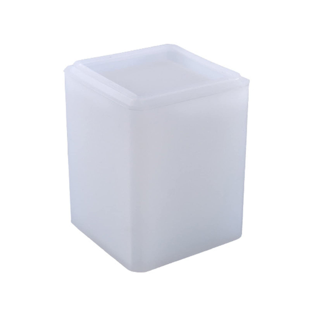 RKPM HOMES Candles Holders Resin Mold I Cylinder Pillar Silicone Epoxy Casting Mould I for Handmade DIY Jewelry Trinket Storage, Makeup Container, Flower Plant Pot, Pen Holder (Square Shape)