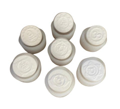 RKPM HOMES Chakra Shape Soap Mold I 3D Fondant Silicone Beeswax Candle Mould I for Handmade Ornament Aromatherapy Cake Décor Lotion Bar Soy Wax Resin Art Craft Making Gifts Home Decoration – Set of 7