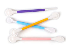 RKPM HOMES 4 in 1 Fondant Decoration Tools | Plastic Carving Set | Cake Engraving Cutting Pens Cream Pastry Modelling Tools | Carving Knife/Shaping Knife | Stick Both Side Shaped | Cake Decorating Kit