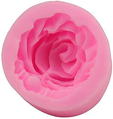 RKPM HOMES 3D Sweet Rose FlowerSi;Icone Mold Love Heart Shape Mold DIY Fondant Sugar Pudding Soap Candle Mould Size : 4.5 X 4.5 X 2 CM