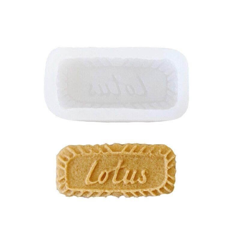 RKPM HOMES Cookie Fondant Mold I 3D Silicone Donut Mould I for DIY Handmade Sugarcraft Cake Decoration, Polymer Clay, Candy, Cupcake Toppers, Jelly, Muffin, Soap Resin Wax Making (Lotus)