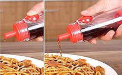 RKPM 2 in 1 Cooking Oil Sauce Vinegar Herbs Spice Dispenser Bottle Sprayer 2 Way Kitchen Tool (Random Colors - Single Piece)
