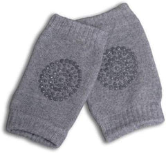 RKPM HOMES Baby Knee Pads - Crawling Knee Pads for Baby Infant Toddler - Unisex Grey & Pink Pair