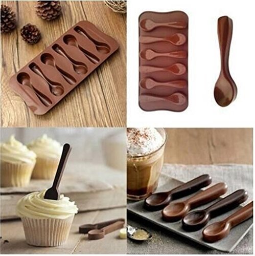 RKPM HOMES Silicone Spoon Shape Mould