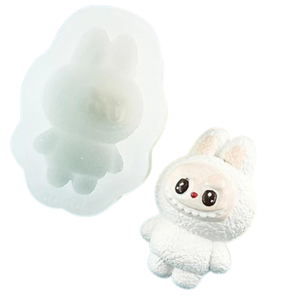 RKPM HOMES Ice Cube Mold I 3D Fondant Doll Shape Silicone Baking Mold I for DIY Handmade Cake Décor Candy Cupcake Gummy Polymer Clay Ice Maker Cookies Chocolate Soap Resin Muffin Making