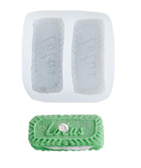 RKPM HOMES Cookie Fondant Mold I 3D Silicone Donut Mould I for DIY Handmade Sugarcraft Cake Decoration, Polymer Clay, Candy, Cupcake Toppers, Jelly, Muffin, Soap Resin Wax Making (Lotus 2 Cavity)