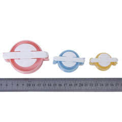 Imported 4 Sizes Pompom Maker Fluff Ball Bobble Weaver Needle Craft Knitting Wool Tool Kit DIY