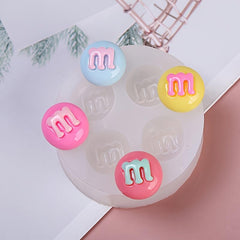 RKPM HOMES Cookie Fondant Mold I 3D Silicone Donut Mould I for DIY Handmade Sugarcraft Cake Decoration, Polymer Clay, Candy, Cupcake, Jelly, Muffin, Soap Resin Wax Making (M Ward Mold)