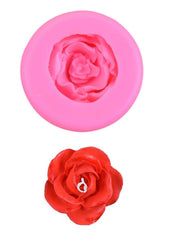 RKPM HOMES Bloom Flower Chocolate Mold I 3D Fondant Petals Rose Shape Silicone Candy Mold I for Handmade DIY Cake Décor Dessert Gum Paste Polymer Clay Muffin Soap Resin Candle Cupcake Décor (Big)