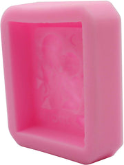 RKPM HOMES I Love Mom Mother and Baby Rectangle Silicone Soap molds Craft Art Mould DIY