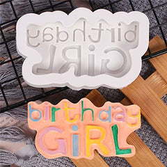 RKPM HOMES Happy Birthday Boy Girl Cake Mold | Silicone Fondant 3D Mold | Baking Tools for Cake Chocolate Candy Ice Jelly Soap Pudding | Cake Baking Moulds | Bakeware Molds | Multicolor – Pack of 4