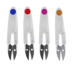 RKPM HOMES Sewing Clippers I Portable Steel Durable Thread Cutter U Shaped I Cross Stitch Trimming Scissors Craft Hand Tool I for Fabric Paper Cut Quilting Embroidery Scrapbooking Dressmaking - 1Pcs