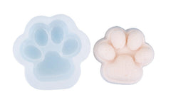 RKPM HOMES Keychain Mold I Cat Dog Paw Shape Casting Silicone Epoxy Mould I for Handmade DIY Pendant Necklace Jewelry Resin Clay Aroma Beads Car Freshie Art Craft Projects Home Décor (A)