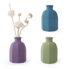 RKPM HOMES Diffuser Bottle Vase Resin Mold I Pillar Casting Plaster Silicone Epoxy Mould I Succulent Concrete Molds for DIY Handmade Candles Jewelry Trinket Storage Flowers Pot Decoration (AA)