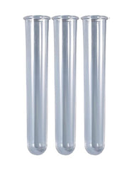 RKPM HOMES Test Tube I Round Acrylic Hollow Tube Pipe I for Plant Propagation Station Hydroponic/Flowers for Home Office Desktop Garden Wedding Decoration – Pack of 3