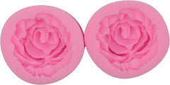 RKPM HOMES Bloom Rose Flower Shape Chocolate Mould I Flower 3D DIY Fondant Silicone Candy Mold I Baking Tools for Cake Chocolate Candy Ice Jelly Soap I Cake Baking Moulds I Bakeware Molds – Pack of 2