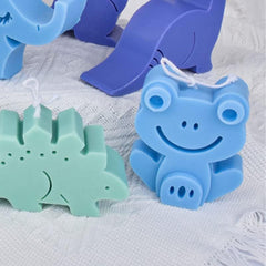 RKPM HOMES Mini Animal Shape Candle Mold I 3D Car Freshie Silicone Sculpture Mould I for DIY Handmade Aromatherapy Gypsum Soap Cake Décor, Aroma Beads Car Freshie, Resin Art Craft Making (Frog)