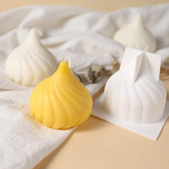 RKPM HOMES Spiral Shape Chocolate Fondant Mold I 3D Onion Silicone Cupcake Mould I Modak Molds for DIY Handmade Cake Decoration Polymer Mousse Candy Cookies Muffin Pudding Candle Resin Wax (1 Cavity)