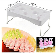 RKPM Cake Decorating Piping Icing Nozzles Pastry Bag Holder Tray Stand