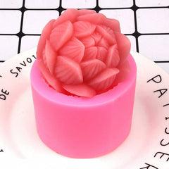 RKPM HOMES Lotus Shape Candle Molds | Fondant Silicone Flower Wax Mould | Succulent Molds | Handmade Candles Making | Mould for Mousse Dessert Soap Cake DIY Decorating Art Cakes Crafts - 1 Cavity