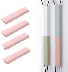 RKPM HOMES Cable Protector I Concealer Cord Cover I Self-Adhesive Wall Mount Paintable Cable Management for Home, Office, Warehouse I Easy to Unfold & Open I Raceway to Hide Wires (Pack of 4, Pink)
