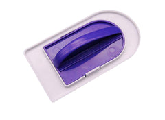 RKPM HOMES Cake Candy Pastry Decorating Icing Smoother Cream Scraper Fondant Polisher Finisher Cake Baking Finishing Tools/Fondant Smoothener Cream Spreading (Purple Handle)