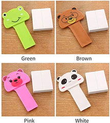 RKPM Pack of 2 Toilet Seat Pad Cover Lifter Lift Handle - Cartoon Print Pink 2 Pcs