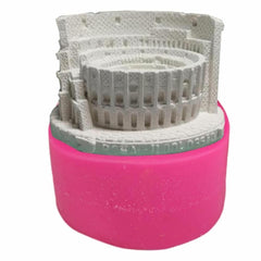 RKPM HOMES Resin Molds I 3D Roman Colosseum Shape Silicone UV Epoxy Casting Mould I for Handmade DIY Jewelry Trinket Storage, Makeup Container, Flower Plant Pot, Plaster, Art Crafts Home Decorations