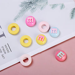 RKPM HOMES Cookie Fondant Mold I 3D Silicone Donut Mould I for DIY Handmade Sugarcraft Cake Decoration, Polymer Clay, Candy, Cupcake, Jelly, Muffin, Soap Resin Wax Making (M Ward Mold)